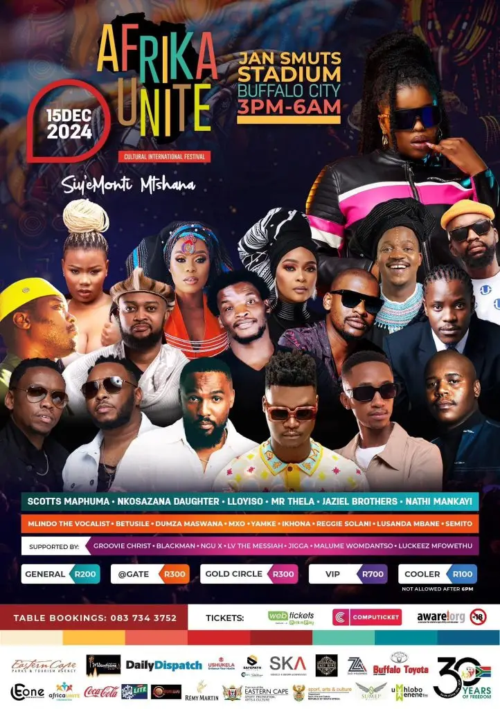 Afrika Unite Cultural International Festival Event Line-Up